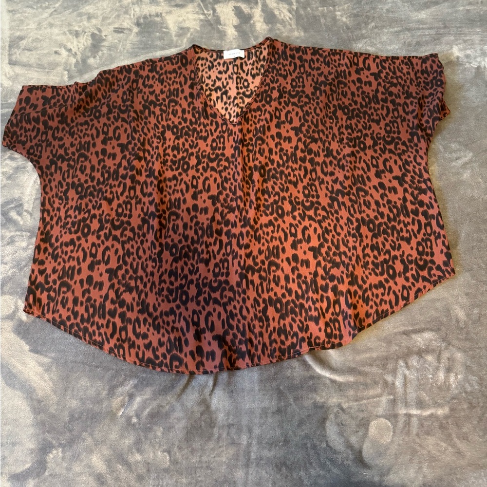 Leopard Print Women's Top
